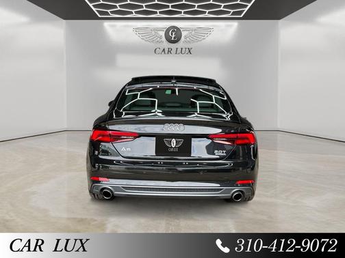 Black 2018 Audi A5 2.0T Premium Plus