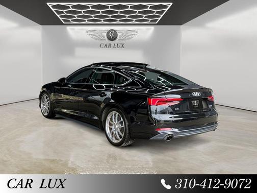 Black 2018 Audi A5 2.0T Premium Plus