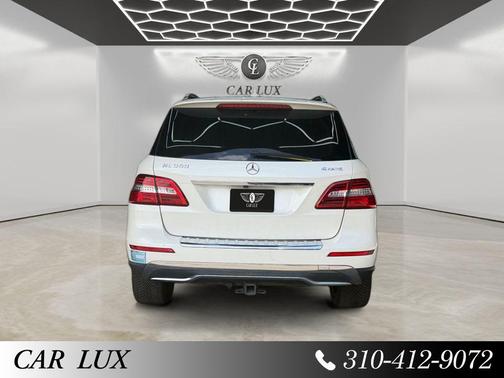 Diamond White Metallic 2014 Mercedes-Benz M-Class 4MATIC