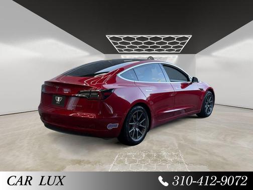 Red Multi-Coat 2018 Tesla Model 3 Long Range