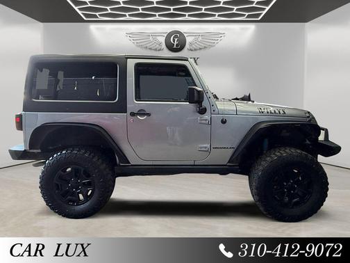 Billet Silver Metallic Clearcoat 2017 Jeep Wrangler Willys Wheeler