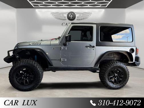 Billet Silver Metallic Clearcoat 2017 Jeep Wrangler Willys Wheeler