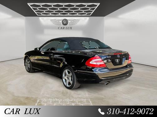 Black 2005 Mercedes-Benz CLK-Class 500 Cabriolet