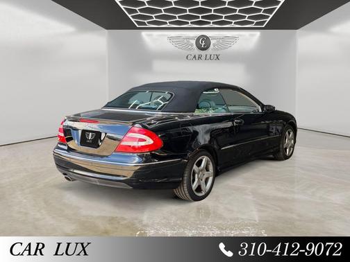 Black 2005 Mercedes-Benz CLK-Class 500 Cabriolet