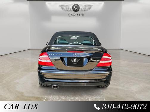 Black 2005 Mercedes-Benz CLK-Class 500 Cabriolet