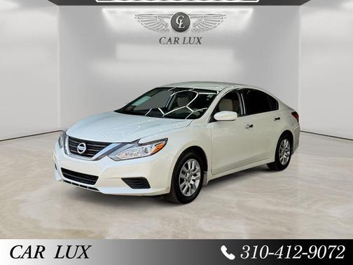 Pearl White 2016 Nissan Altima 2.5 S