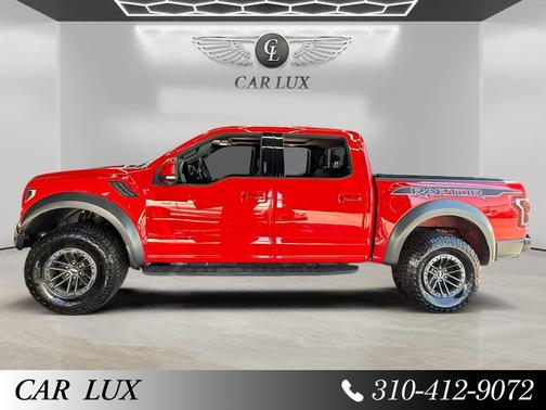 Red 2020 Ford F-150 Raptor
