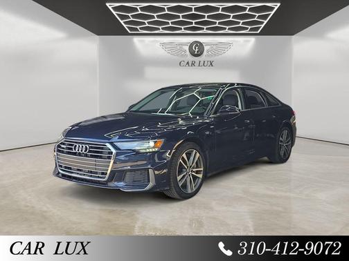 Blue Metallic 2019 Audi A6 55 Premium