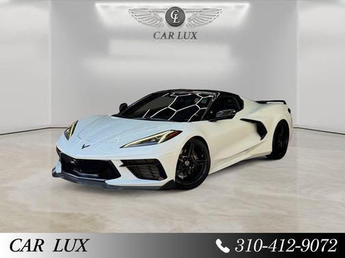 Arctic White 2020 Chevrolet Corvette Stingray w/1LT