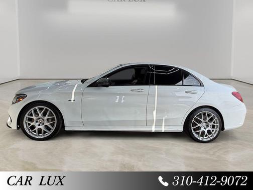 White 2016 Mercedes-Benz C-Class 4MATIC