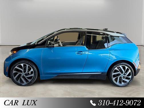 Protonic Blue Metallic w/Frozen Gray Accent 2018 BMW i3 94 Ah