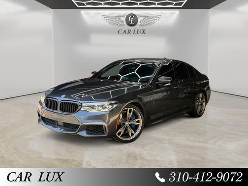 Dark Graphite Metallic 2019 BMW M550 i Xdrive