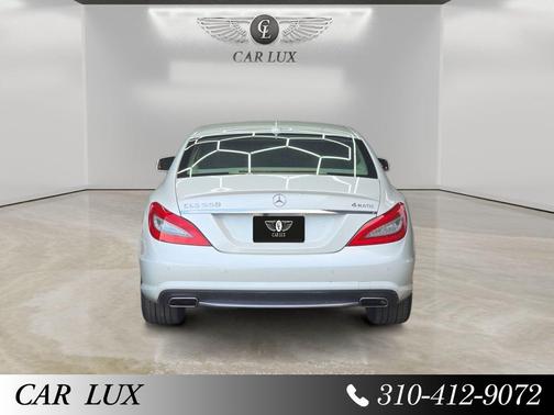 White 2014 Mercedes-Benz CLS-Class CLS 550 4MATIC
