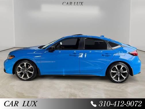 Boost Blue Pearl 2026 Honda Civic Hybrid Sport Touring