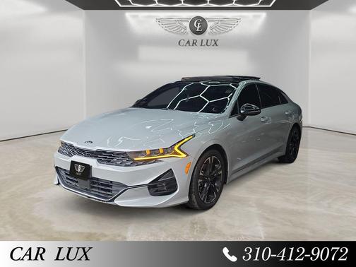 Wolf Gray 2021 Kia K5 GT-Line