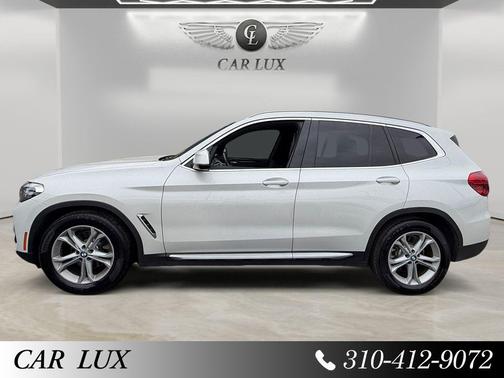 White Metallic 2019 BMW X3 sDrive30i
