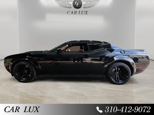 Pitch Black Clearcoat 2021 Dodge Challenger R/T Scat Pack Widebody