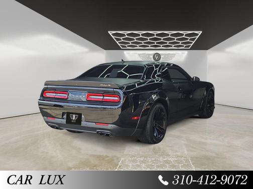 Pitch Black Clearcoat 2021 Dodge Challenger R/T Scat Pack Widebody
