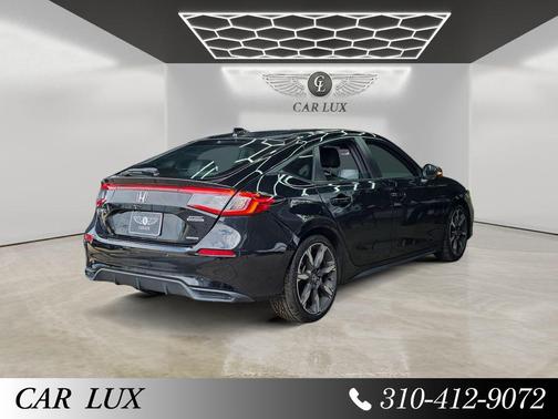 Crystal Black Pearl 2025 Honda Civic Hybrid Sport Touring