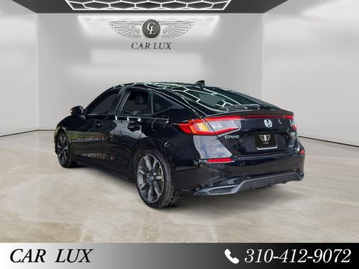 Crystal Black Pearl 2025 Honda Civic Hybrid Sport Touring