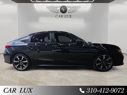 Crystal Black Pearl 2025 Honda Civic Hybrid Sport Touring