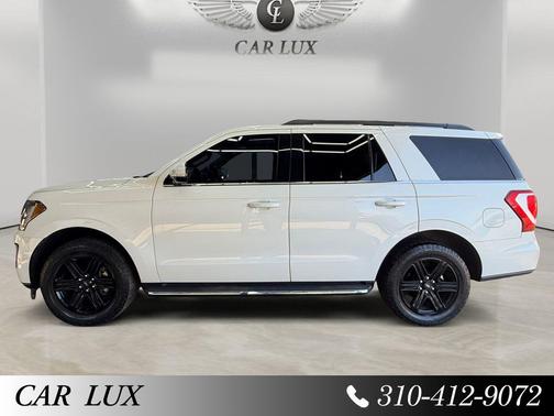 Star White Metallic Tri-Coat 2021 Ford Expedition XLT