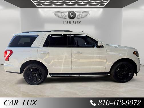 Star White Metallic Tri-Coat 2021 Ford Expedition XLT