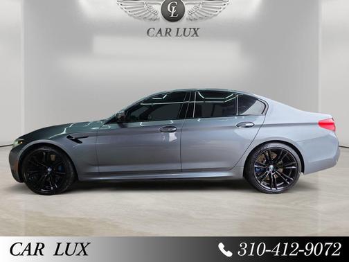 Bluestone Metallic 2018 BMW M5 Base