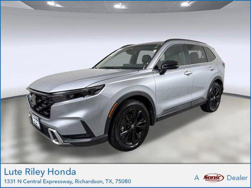 Lunar Silver Metallic 2023 Honda CR-V Hybrid Sport Touring AWD