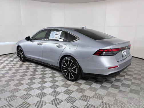 Solar Silver Metallic 2026 Honda Accord Hybrid Touring