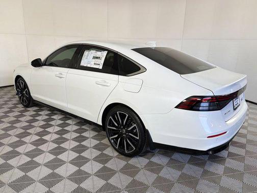 Platinum White Pearl 2026 Honda Accord Hybrid Touring