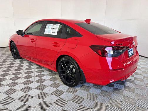 Milano Red 2026 Honda Civic Hybrid Sport