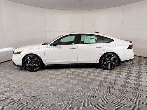 Platinum White Pearl 2026 Honda Accord Hybrid Sport