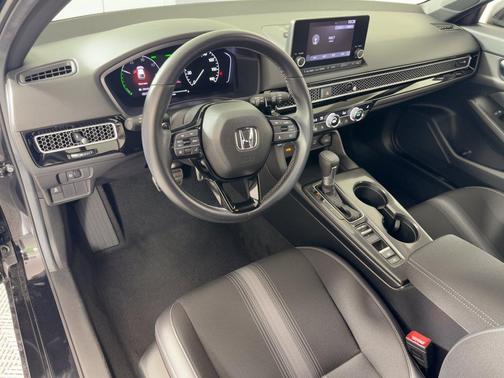 Crystal Black Pearl 2025 Honda Civic Hybrid Sport