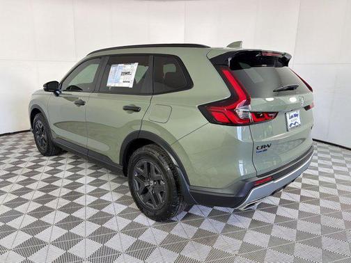 Ash Green Metallic 2026 Honda CR-V Hybrid TrailSport AWD
