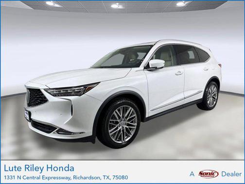 Platinum White Pearl 2023 Acura MDX Advance Package