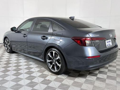 Gray 2025 Honda Civic Hybrid Sport Touring
