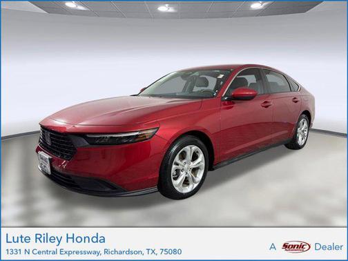 Radiant Red Metallic 2023 Honda Accord LX 1.5T