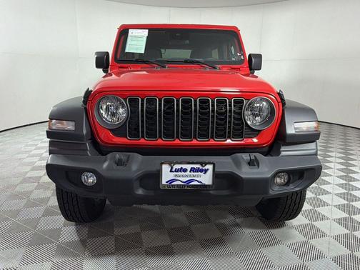 Firecracker Red Clearcoat 2025 Jeep Wrangler Sport S