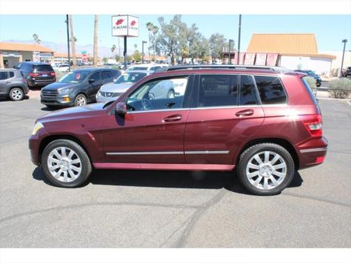 Purple 2010 Mercedes-Benz GLK-Class GLK 350