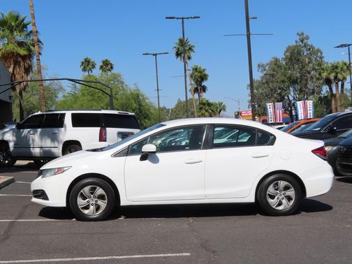 Taffeta White 2014 Honda Civic LX