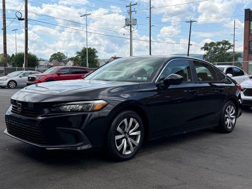 Crystal Black Pearl 2023 Honda Civic LX