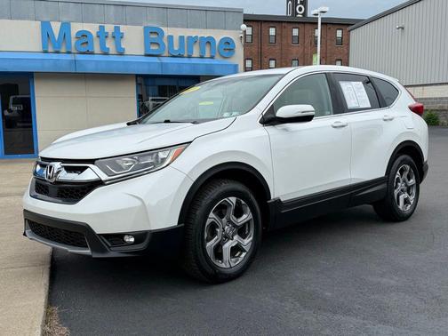 Platinum White Pearl 2019 Honda CR-V EX-L