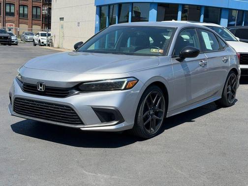 Lunar Silver Metallic 2023 Honda Civic Sport