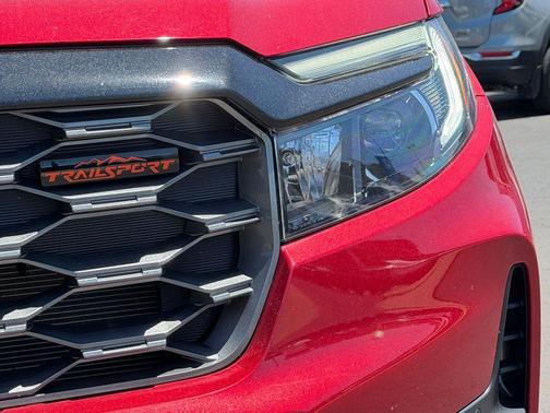 Radiant Red Metallic II 2024 Honda Passport AWD TrailSport
