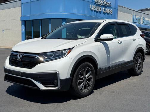 Platinum White Pearl 2020 Honda CR-V AWD EX
