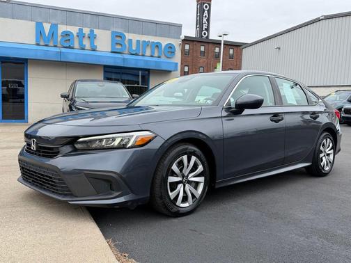 Crystal Black Pearl 2023 Honda Civic LX