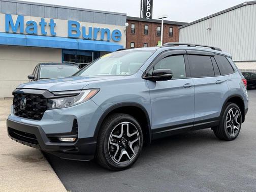 Sonic Gray Pearl 2023 Honda Passport AWD Elite