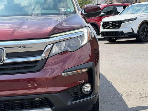 Deep Scarlet Pearl 2021 Honda Pilot AWD EX-L