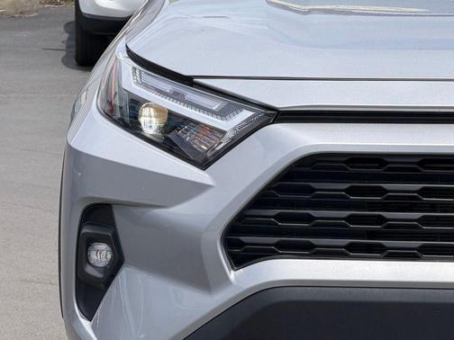 Silver Sky Metallic 2024 Toyota RAV4 Hybrid XLE Premium